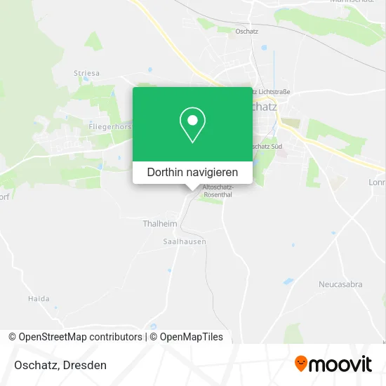 Oschatz Karte