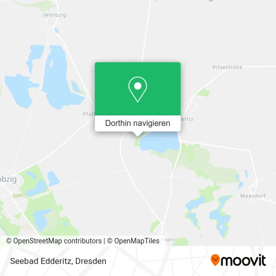 Seebad Edderitz Karte