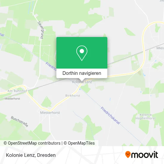 Kolonie Lenz Karte