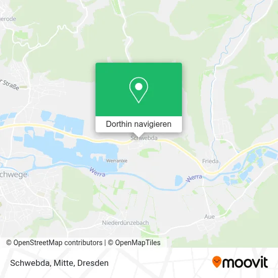 Schwebda, Mitte Karte