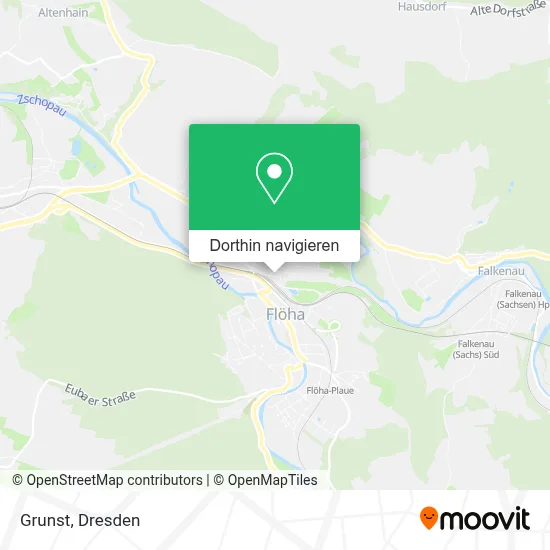 Grunst Karte