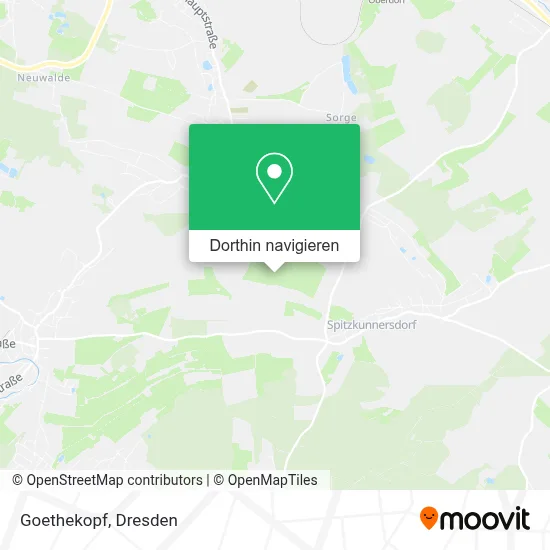 Goethekopf Karte