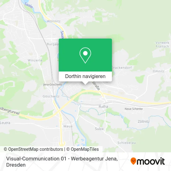 Visual-Communication 01 - Werbeagentur Jena Karte