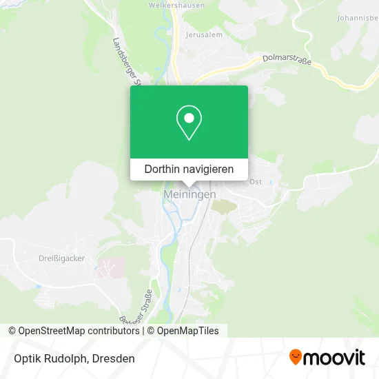 Optik Rudolph Karte