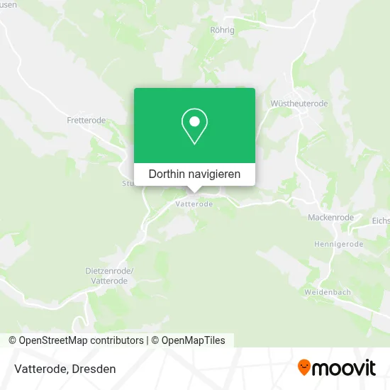Vatterode Karte