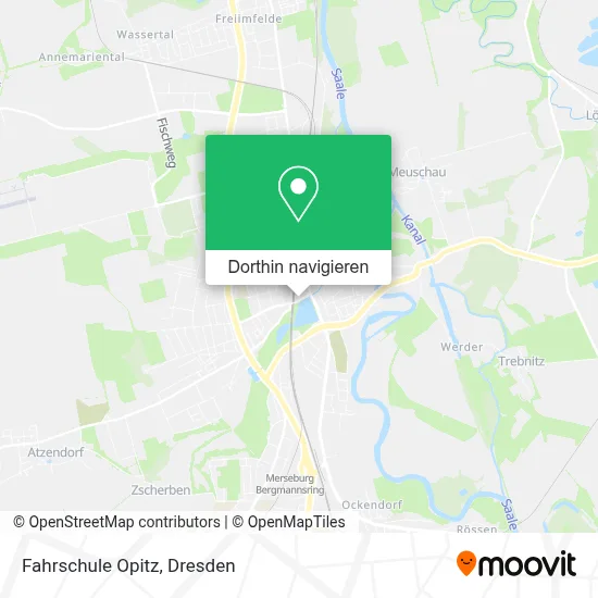 Fahrschule Opitz Karte