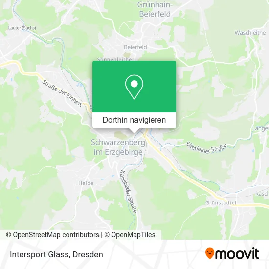 Intersport Glass Karte