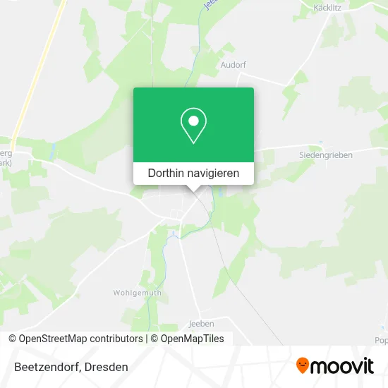 Beetzendorf Karte
