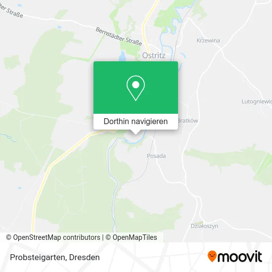 Probsteigarten Karte