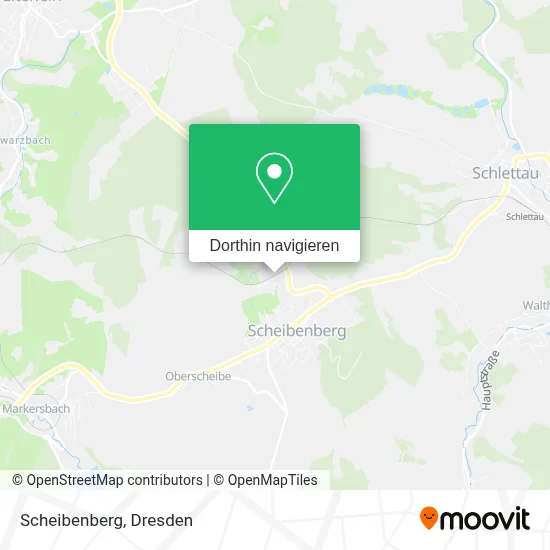 Scheibenberg Karte