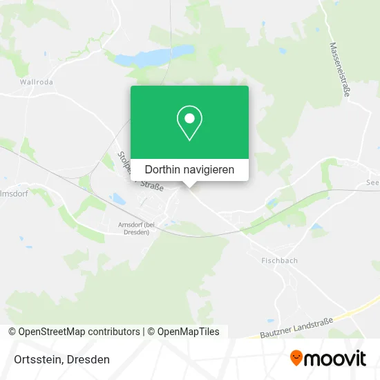 Ortsstein Karte