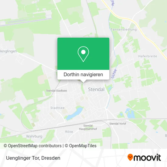 Uenglinger Tor Karte