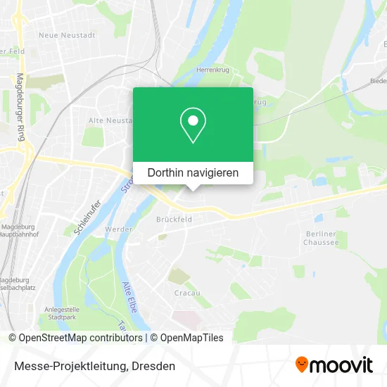 Messe-Projektleitung Karte