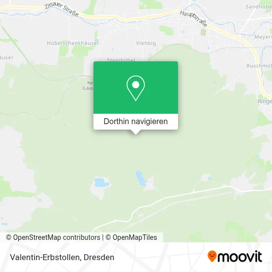 Valentin-Erbstollen Karte