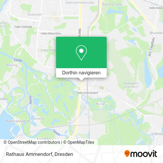 Rathaus Ammendorf Karte