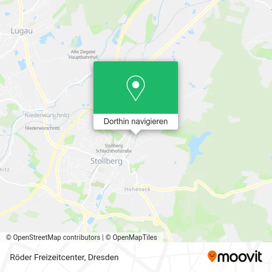 Röder Freizeitcenter Karte