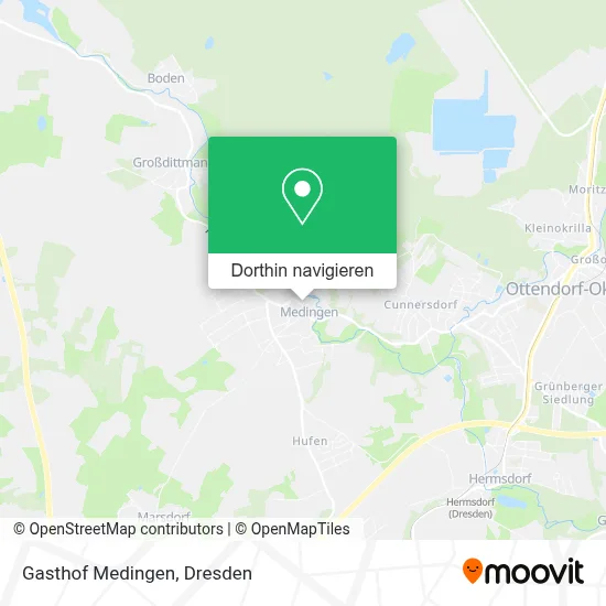 Gasthof Medingen Karte