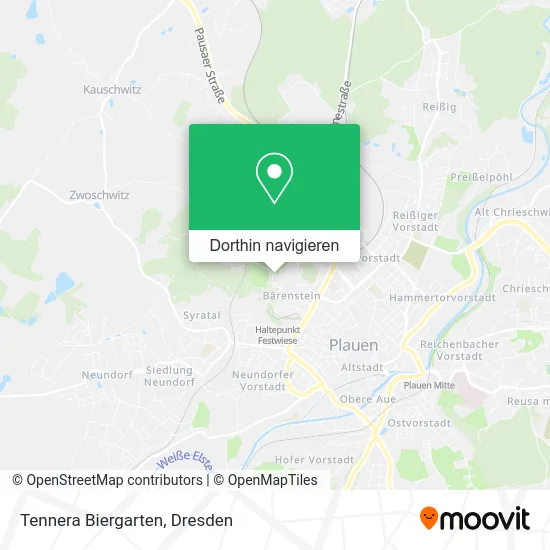 Tennera Biergarten Karte