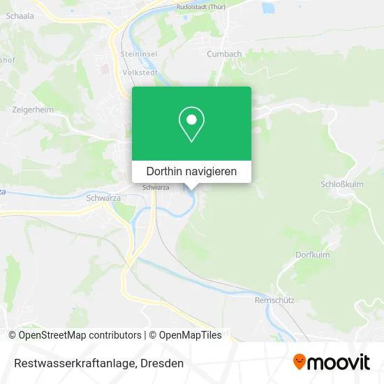 Restwasserkraftanlage Karte