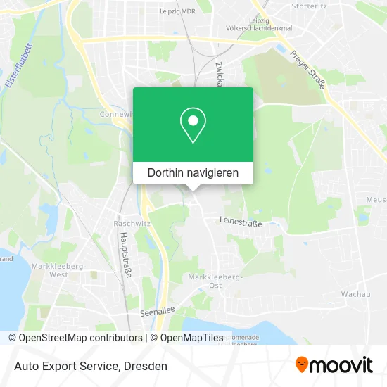 Auto Export Service Karte