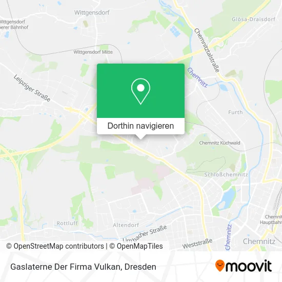 Gaslaterne Der Firma Vulkan Karte