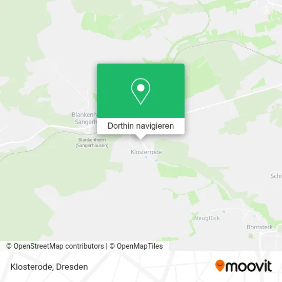 Klosterode Karte