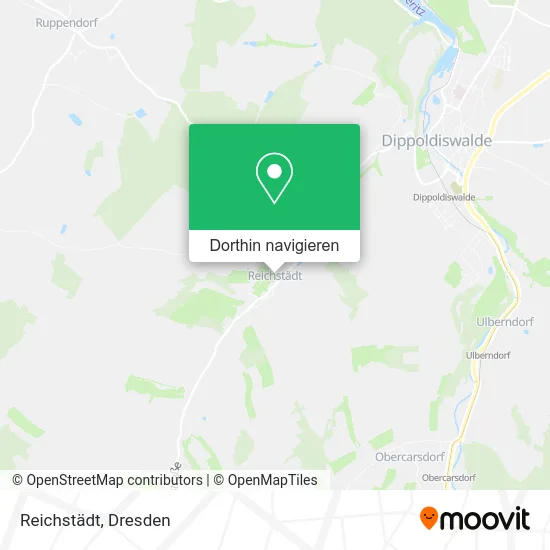Reichstädt Karte