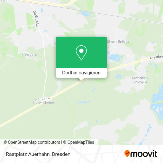 Rastplatz Auerhahn Karte