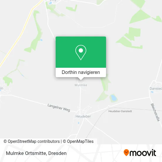 Mulmke Ortsmitte Karte