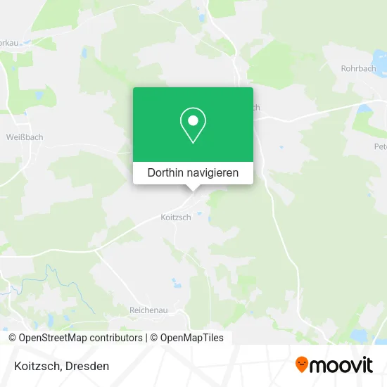 Koitzsch Karte
