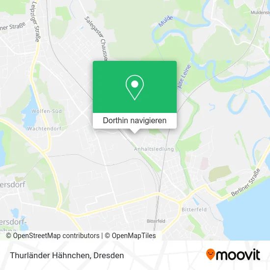 Thurländer Hähnchen Karte