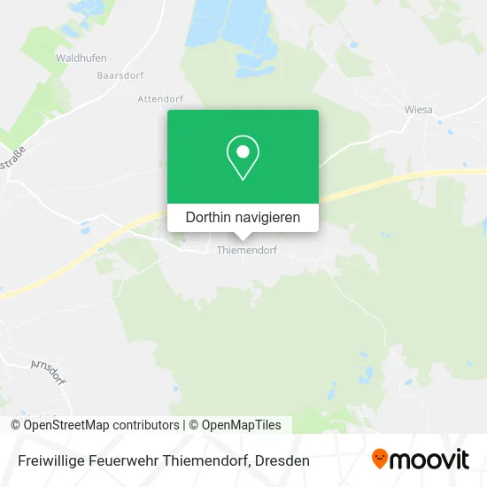Freiwillige Feuerwehr Thiemendorf Karte
