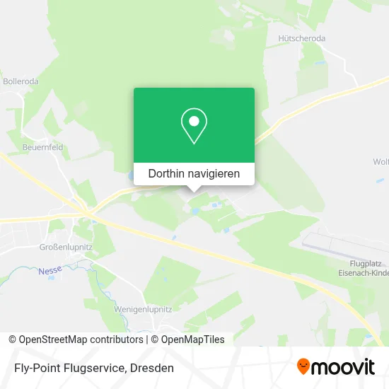 Fly-Point Flugservice Karte