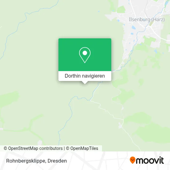 Rohnbergsklippe Karte