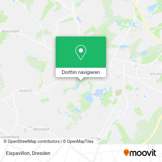 Eispavillon Karte