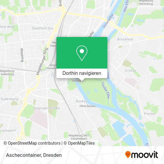 Aschecontainer Karte