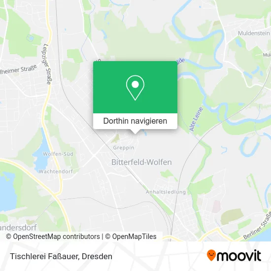 Tischlerei Faßauer Karte