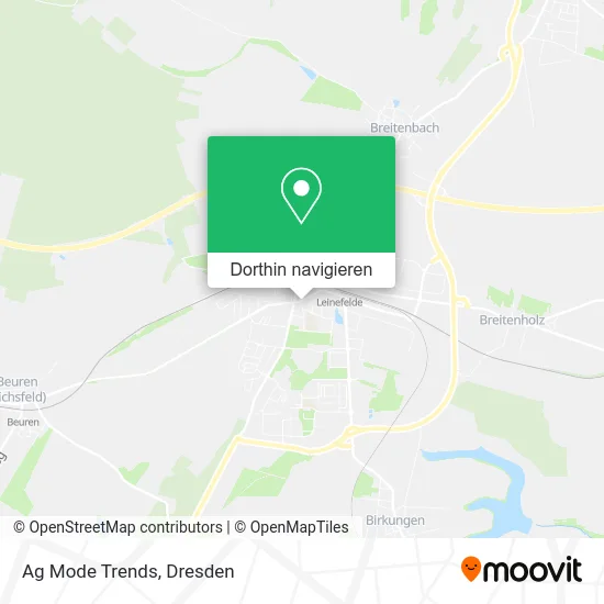 Ag Mode Trends Karte