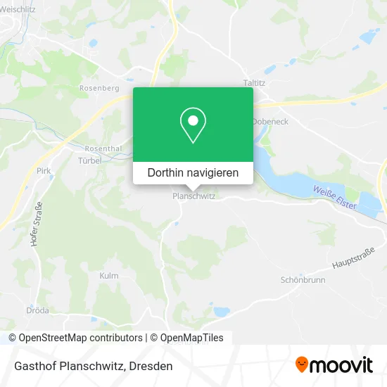 Gasthof Planschwitz Karte