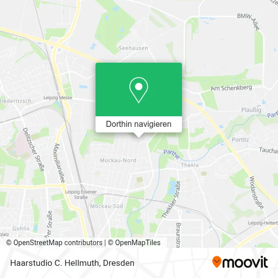 Haarstudio C. Hellmuth Karte