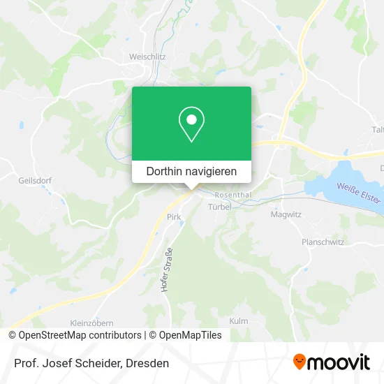 Prof. Josef Scheider Karte