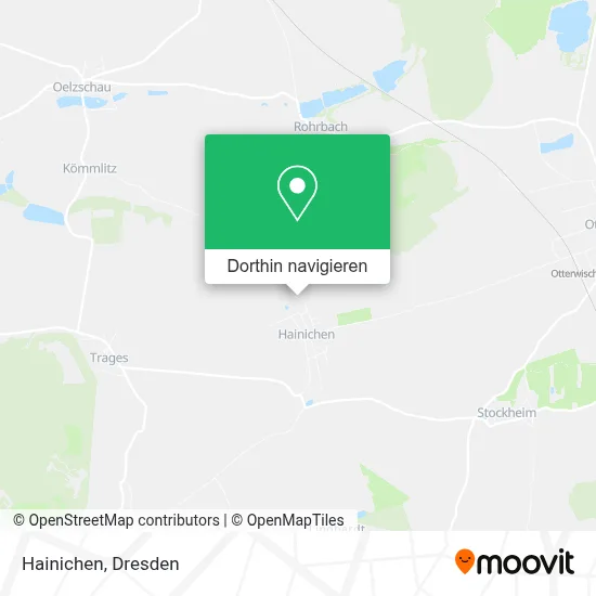 Hainichen Karte