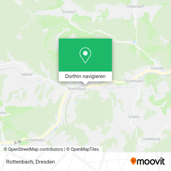 Rottenbach Karte