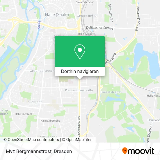 Mvz Bergmannstrost Karte