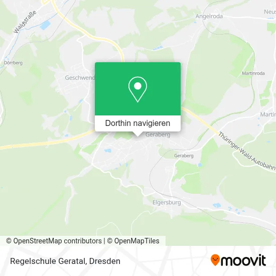 Regelschule Geratal Karte