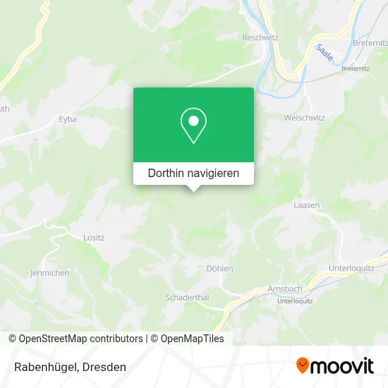Rabenhügel Karte
