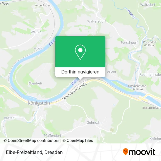 Elbe-Freizeitland Karte