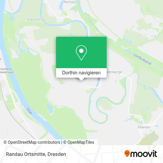 Randau Ortsmitte Karte