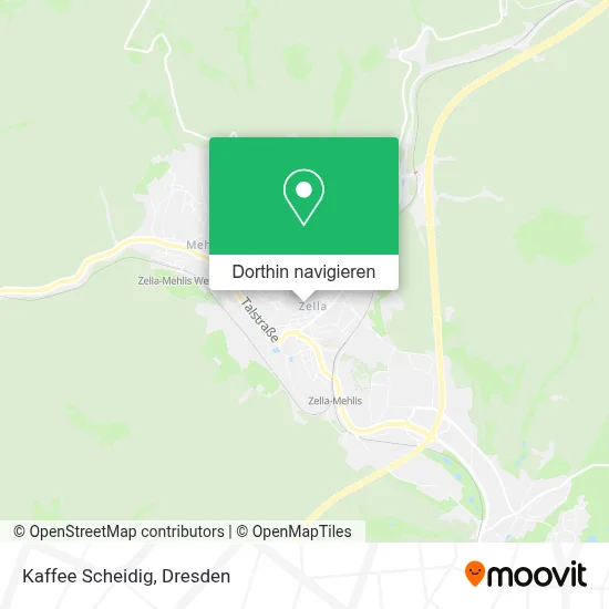 Kaffee Scheidig Karte