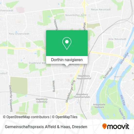 Gemeinschaftspraxis Affeld & Haas Karte